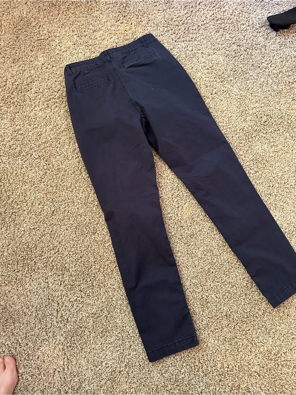 Boden Navy Straight-Leg Chino Trouser Pants size 6R